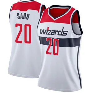 Women's Alexandre Sarr Washington Wizards Nike Swingman White Jersey - Association Edition