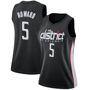 Women's Juwan Howard Washington Wizards Nike Swingman Black 2018/19 Jersey - City Edition